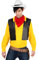 Maskworld Lucky Luke Comic Cowboy Western Kostüm für Herren 4-teilig (XXL)
