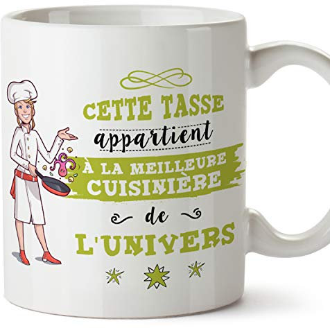 Mugffins Mug/Tasse Cuisinière de l'univers - Idées Drôles Cuisine