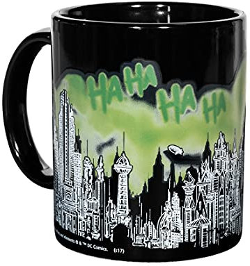 Loot Crate Exclusive Batman Skyline Thermobecher mit Farbwechsel-Logo
