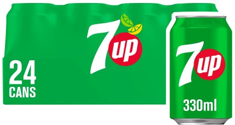 7UP Regular 330ml Cans (Pack of 24)