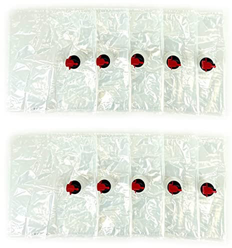 100 Stück Bag in Box Beutel 5 Liter | Baginbox Beutel in 5L | Saftschlauch | Saftbeutel (5 Liter)