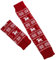 Generic 1 Paar Boot Manschette Weihnachten Winter Warme Bein Manschette Muster Häkeln Strick Boot Socken Knie Protector für Mädchen Frauen