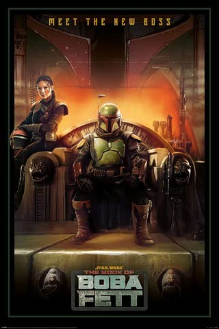 Star Wars - The Book of Boba Fett - Poster - Größe 61x91,5 cm