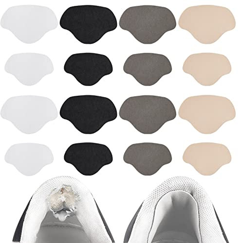 ALTcompluser 8 Paar Schuhe Ferse Reparatur, Selbstklebend Schuh Ferse Patch, Zwei Stile Reparaturpflaster für Leder- oder Sportschuhe zum Schutz der Ferse