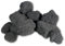 Greenscaping Aquarium Lava Steine schwarz 3-20 cm, besonder tief Schwarze Lava Aquariumsteine, Lavasteine (10 er Mix Set 3-20 cm)