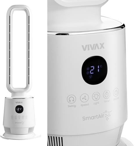 DbKW (TFB-80K) VIVAX flügelloser Ventilator - rotorloser Turmventilator. Sehr leise