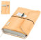 Aplufine Buchhülle aus Segeltuch, waschbar, Buchschutz, Buchumschlag für Taschenbuch-Romane, verstellbarer Bucheinband für Hardcover mit Taschen für Stift, Softcover-Bücher, Buchliebhaber-Geschenke