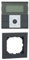 Bundle aus Schneider Electric Merten MEG5754-0414 Zeitschaltuhr-Modul Standard, Anthrazit, System M + Schneider Electric Merten MEG4010-3614 M-Pure Rahmen 1-fach für Steckdosen und Schalter, Anthrazit