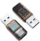 Seminer USB zu USB C Adapter (2 Pack), USB C Buchse zu USB 3.2 Stecker Adapter, Typ C zu USB A Konverter für schnelles Aufladen und Datensynchronisation 60W 10Gbps Kompatibel mit MacBook, Samsung