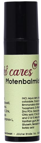 Yuki cares Pfotenbalm Lotion zur Pflege trockener Pfotenballen von Hund und Katze 10ml