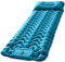 BUOAZR Tapis de Camping Gonflable Ultraléger avec Oreiller, Matelas de Camping Autogonflant avec Pompe à Pied, Portable Tapis de Matelas Pneumatique pour Plage, Aventures en Plein Air