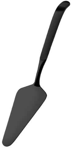 AMEFA BUFFET Tortenheber| Kuchenheber für Gebäck und Süßspeisen | Buffet Heber | Servierbesteck | 18/10 Edelstahl | satiniert | schwarz | Länge: 25,9 cm