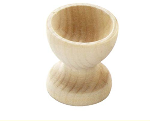 Portauovo in legno con tazza porta uova di Pasqua modello disegno incompiuto Pa decorazioni pasquali per la casa
