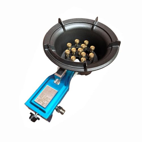 Eingebauter Gasherd Mit 1 Brenner, Tragbarer 5-kW-Gaskocher, For Boot, Wohnwagen, Küche, Camping, Tisch- Und Einbauinstallation (LPG)(9nozzle)