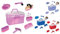 HKM 10475 Putzkiste Light, Putzzeug Putzset Pferdepflege, gefüllt 6-teilig,Blau