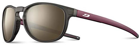 JULBO Women's Elevate Sunglasses, Transluzent Schwarz/Burgunder, One Size