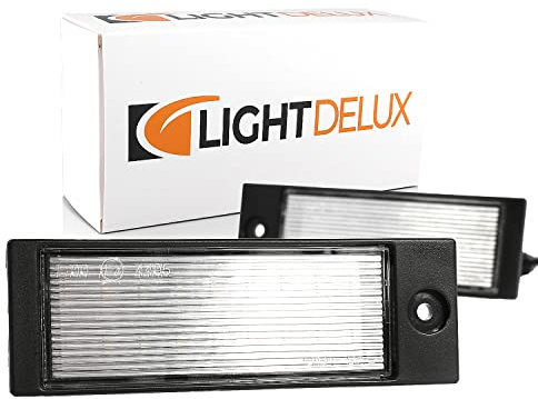 LIGHTDELUX LED Kennzeichenbeleuchtung Plug&Play Canbus mit E-Zulassung