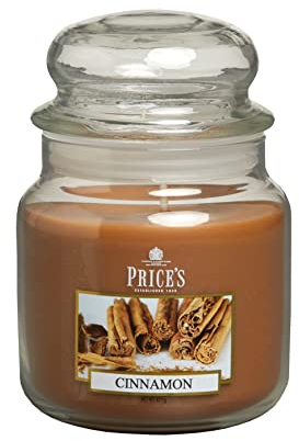 Price's Candles - Cinnamon - Duftkerzen - 411 gr. im Glas Brenndauer bis 90 Stunden PMJ010610 Braun