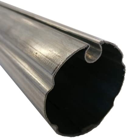 TENDAGGIMANIA Rullo Avvolgitore Universale In Ferro Zincato Diametro 60 mm- Lunghezza 2,5 Metri- Compatibile Con Tenda Da Sole A Caduta, Tende Per Esterno A Bracci Estensibili e Bracci Estensibili
