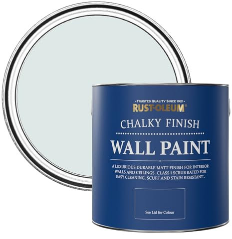 Rust-Oleum Blue Wall and Ceiling Paint in a Chalky Matt Finish - Marcella 2.5L