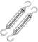 OULVLIFE M4 Tendeur en acier inoxydable 304, tendeur de câble réglable, crochets robustes 2 pièces pour tente d'installation, suspension de maison, fil de jardin, etc.