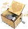 CHLDYCST Can't Help Falling in Love Wood Music Box, Antik Engraved Hand Crank Musical Boxes, Geschenke für Liebhaber, Ehefrau, Ehemann, Freundin, Freund, Valentinstag, Hochzeit, Jahrestag, Geburtstag