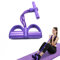 Norhogo 4 Tubes Elastic Sit Up Pull Rope with Foot Pedal, Multifunction Resistance Training Exerciser Tension Rope Sit Up Exercise Equipment for Home Use for Home Gym Yoga, Fitness