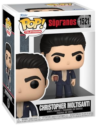 Funko POP! TV: The Sopranos - Christopher | Offizielles Crime Drama Merch - Vinyl Sammelfigur als Regal Deko - Geschenkidee zum Geburtstag für Fans und Sammler