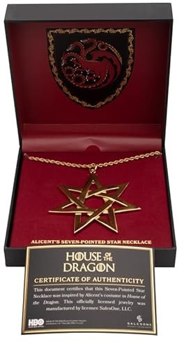 Salesone Nachbildung Game of Thrones Das Haus des Drachen Anhänger Alicent Game Of Thrones Fanartikel
