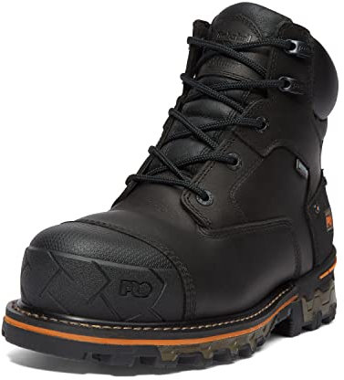 Timberland PRO Boondock 6 Inch Composite Safety Toe Impermeabile Industrial Work Boot Uomo, Nero-2024 Nuovo, 10 US