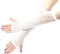 Elegance-go Lange Fischnetz Handschuhe,Netzhandschuhe lang Fingerlose Netzhandschuhe für Damen Fingerlose Netzhandschuhe für 80er Kostümabend Partyzubehör（weiß）