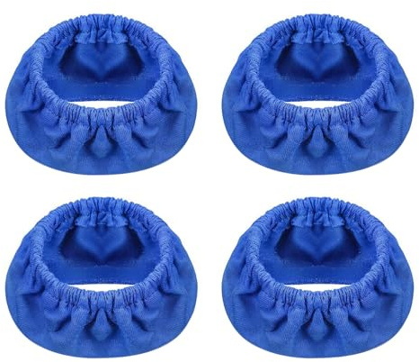 POFET 4 Stück Maskenkissenbezüge, Maskeneinlagen, weiche Maskenkissen mit Überdruck für die meisten Vollgesichtsmasken, elastische Gesichtskissenpolster, Kopfbedeckungsbezüge