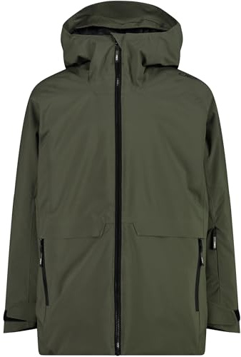 CMP Unisex Kinder Giacca Sci Da Bambino Con Cappuccio Fisso Kinder Skijacke mit fester Kapuze