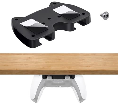 Ständer für Xbox Controller, Unterm Tisch Halterung für Xbox, Untertisch Holder Halterung für Xbox Controller, Tisch Aufbewahrung Under Desk Controller Holder Game Controller Under Desk Mount, 1 Stk
