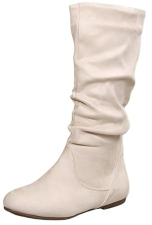 Stivali Alti Donna Stivaletti Donna con Tacco Brillantini Stivaletti Bassi Donna Stivali Moto Donna 37 Anfibi Estivi Stivaletto Texano Donna Basso Stivali da Donna Stivali