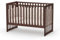 Veres Klassik LD13 Babybett/Gitterbett aus Holz (120x60 cm) (Nussbaum)