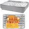 Mounteps Grand plateau de barbecue en papier d'aluminium cuisson plaque de cuisson conteneur alimentaire liner (20)