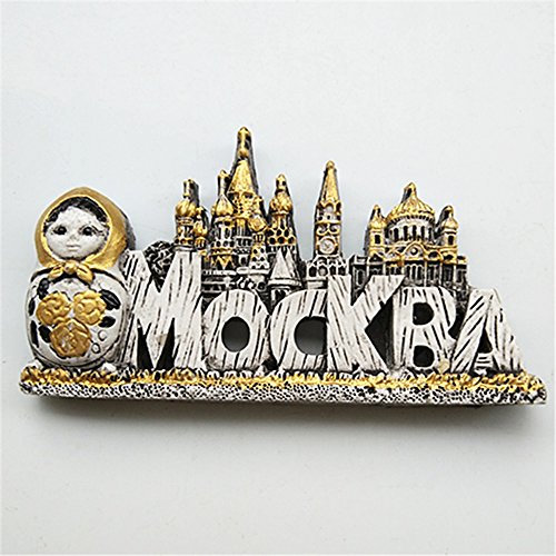 3D Moskau Russland Kühlschrankmagnet Reiseaufkleber Souvenir Home & Küche Dekoration Moskau Russland Kühlschrankmagnet