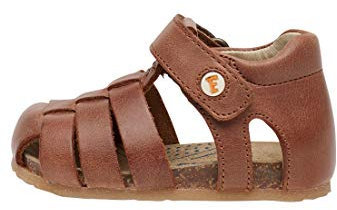Falcotto ALBY-Sandales semi-fermée en cuir Marron 20