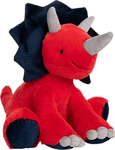 GUND Carson Triceratops Plüschtier Dinosaurier, rot und blau, 30,5 cm