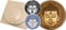 dennycraftmoulds Buddha Head Face Garden Concrete or Plaster Plaque Mould Stepping Stone Mold