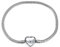 KunBead Jewelry Childrens Heart Clasp Snake Chain Charm Bracelets for Women Girls