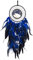 Evil Eye Dream Catchers, Blue Dreamcatcher für Schlafzimmer Home Decor Hängende Ornament, Evil Eye Wandkunst Traumfänger Wand Boho-Dekor, Evil Eye Dream Catchers Glücksgeschenke für die Familie