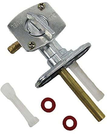 Robinet Réservoir Essence,iSpchen Commutateur de Réservoir Vanne de Carburant Interrupteur de Carburant Robinet de Réservoir d'Essence pourSuzuki LTZ 250 400 LTZ400Z 2003-2008 200 1986-1987