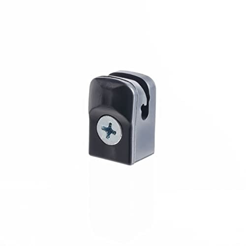 EMFA Supports de fil de tension avec vis pour clôture lot de 5 pieces Anthracite - Plastique polyéthylène – Accessoire pour grillage de jardin