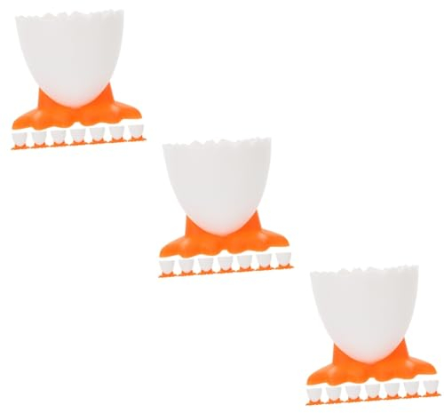 Cabilock Pcs Pied Plateau À Oeufs Braconnier Cuiseur Oeuf À La Coque Coquetiers Pochés Porte-Oeufs Support De Maquillage Présentoirs À Oeufs Cuiseur À Oeufs pour Micro-Ondes Enfants