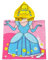 COSORO Strandtuch für Kinder, Prinzessin, 120 x 60 cm, Rosa