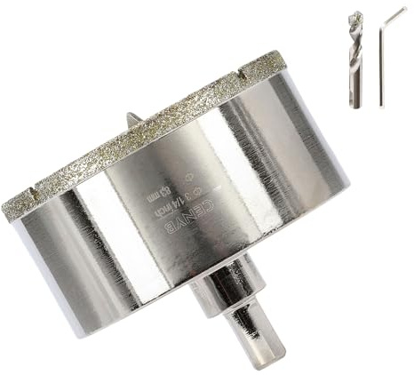 3-1/4 Pouces 83mm scie cloche carrelage foret diamant carrelage avec foret de centrage – Revêtue de diamant Adaptée pour,Verre, Marbre, Porcelaine et Céramique