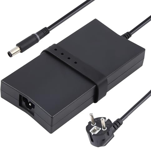 130W 19,5V 6,7A Ladekabel Laptop für Dell XPS 14 15 L401X L502X L501X 17 L701X M60 M70 M90 M20 M2400 M4400 M4500 M6300 LA130PM121 DA130PE1-00 Ladegerät Adapter Charger 7.4 * 5.0mm