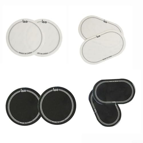 Drum Protection Patch für Bassdrums Single/Double Kick Pads zur Verbesserung der Leistung und Langlebigkeit (C)